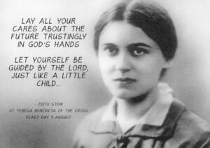 Prayer Edith Stein with quote